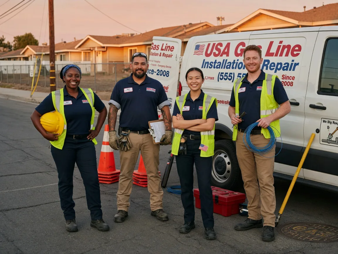 Gas Line Installation company in Bonaparte, IA